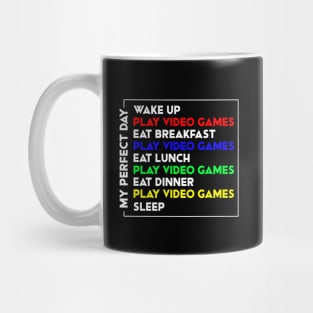 My Perfect Gamer Day Mug